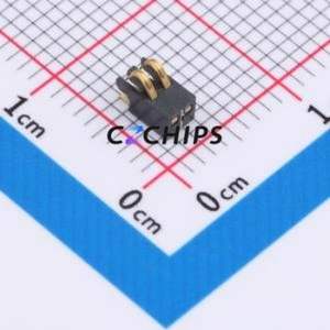 GT-BTP12702-0225B-013B Blade/Spring Contact Battery Connector SMD,P=1.27mm Connector Spring Contact Type 1.27mm 2P Vertical - Product Image 1