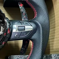 Volant de voiture en fibre de carbone forgé sur mesure pour BMW F30 F10 F15 F36 F01 F20 F22 F25 F31 X1 X2 X3 X4 X5 X6 E90 E71