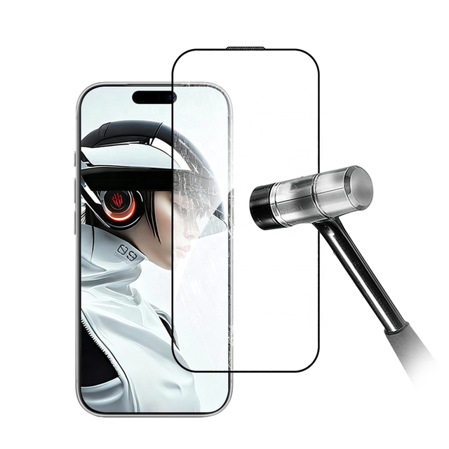 2.5D Tempered Glass Screen Protector HD Clear 0.33mm Bubble Free for iPhone 18 17 16 15 14 13 12 11 X Pro Max