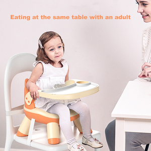 Trẻ em mới của ghế ăn nhỏ bé bàn ăn trẻ em phim hoạt hình nhựa tăng ghế để ăn - Product Image 3