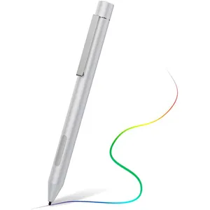 MoKo — stylet capacitif, stylo numérique avec 024 niveaux de Points de pression, sensibilité d'inclinaison, en argent