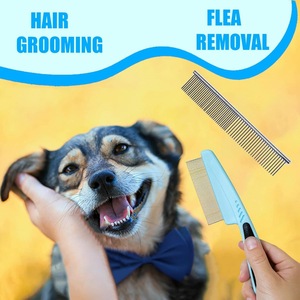 5 adet komple çözüm dökülme Slicker fırça tarak depet aracı <span class=keywords><strong>Pet</strong></span> köpek tımarlama fırçası dökülme kiti - Product Image 6