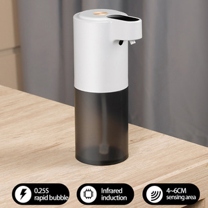 Distributeur de savon mousse automatique sans contact électrique OEM d'usine, rechargeable, pour la maison, la cuisine, les restaurants, les hôtels - Product Image 3