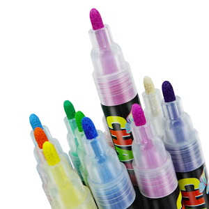 Neon lỏng phấn bút cho bảng đen viết, ướt lau khô xóa đánh dấu cho Glass menu dấu hiệu chất lỏng phấn Bút Đánh Dấu - Product Image 2