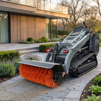 Mini-chargeuse sur chenilles Kubota 25 CV à moteur diesel V1000, 1729 kg, compacte, avec système hydraulique complet et rapide