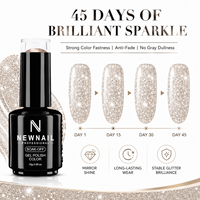 Vernis à ongles en gel professionnel, haute pigmentation, séchage rapide, effet soak-off, compatible UV/LED, longue tenue, finition brillante, pour nail art et manucure