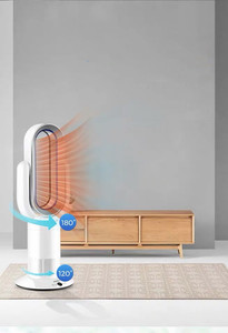 <span class=keywords><strong>Ventilador</strong></span> de pie de lujo moderno de diseño ovalado 2024 electrodoméstico refrigeración por aire y calefacción <span class=keywords><strong>ventilador</strong></span> sin aspas - Product Image 6