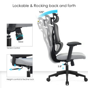 Sillas de Oficina Ergonómicas de Malla al por Mayor, Muebles de Oficina, Equipamiento de Oficina, Sillas de Oficina, Chaise de Bureau Ergonomique - Product Image 5