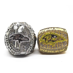 Bague de champion des Ravens 2000, 2012, bague pour homme, vente directe du fabricant - Product Image 1