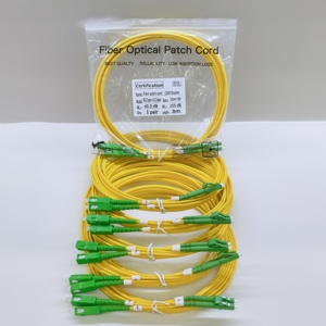 Cable de Fibra Óptica Monomodo Dúplex SC/APC a LC/APC de Grado Industrial, Conector de Cable de Fibra Óptica LSZH SM - Product Image 5