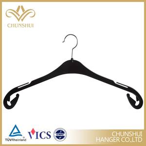 Оптовая Продажа с пользовательским логотипом Нескользящие вешалки для одежды пальто пластиковая вешалка для одежды - Product Image 5