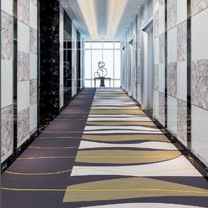 Fornitura di fabbrica tappeto axminster in lana e nylon per corridore del <span class=keywords><strong>corridoio</strong></span> della camera da letto dell'ufficio dell'hotel - Product Image 2