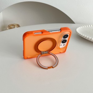 Étui antichoc en TPU+PC pour support magnétique à ressort avec colonne métallique pour téléphone - Product Image 3