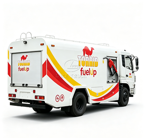 รถบรรทุกขนส่ง LPG คุณภาพสูง 10000L-20000L รถส่งน้ำมันสำหรับเหมืองน้ำมัน 4*2 รถบรรทุกน้ำมันทรงสี่เหลี่ยมสำหรับสถานีบริการน้ำมัน - Product Image 1