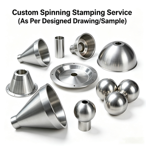Servicio de Repujado de Metal, Piezas Metálicas Repujadas OEM, Cono de Aluminio, Repujado Profundo de Acero Inoxidable, Repujado Metálico Personalizado - Product Image 1