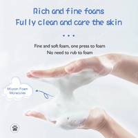 En Stock usine vente en gros enfants savon liquide de lavage des mains avec parfum naturel mousse de bain savon de nettoyage des mains OEM/ODM Logo personnalisé