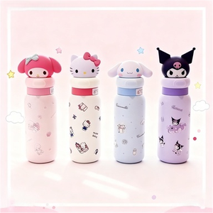 Cao phổ biến Sanrio dễ thương phim hoạt hình thép không gỉ phích cup với hộp quà Tặng tràn bằng chứng 400ml Công suất - Product Image 1