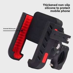 Support de téléphone <span class=keywords><strong>antivol</strong></span> à charge rapide et amortisseur de chocs pour moto/véhicule électrique avec fixation sur guidon – Nouveau support de navigation - Product Image 3