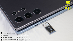 Nouvelle tablette Android originale 11 pouces Panco P10 64 Go double SIM WiFi 3G 4G avec clavier - Product Image 2