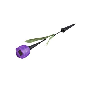 Hejia Custom Led Landscape <b>Light</b> Solar Outdoor Ground <b>Socket</b> Tulip Garden Decorative Lighting For Courtyard Decoration - Product Image 2