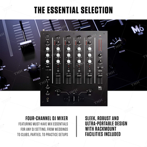 Mezclador de Audio Profesional TNH <span class=keywords><strong>MC</strong></span>-M6USB de 4 Canales con Ecualizador de Tres Bandas para <span class=keywords><strong>DJ</strong></span> y KTV - Product Image 2