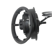 48 1200W 10 pouces moteur électrique sans balais roue 60V moteur de moyeu de roue amovible pour scooter et vélo électrique