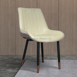 Sillas de Comedor Nórdicas Ajustables de Lujo Moderno, Tapizadas, con Estructura Metálica, para el Hogar - Product Image 6