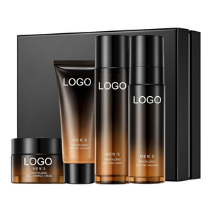 Produits de beauté pour la <span class=keywords><strong>peau</strong></span> Produits de <span class=keywords><strong>soin</strong></span> du visage pour hommes Boîte faciale anti-âge qui répond à tous les besoins quotidiens des hommes en matière de soins du visage - Product Image 1