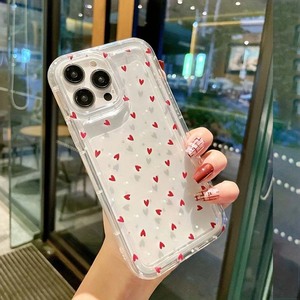 Funda de silicona suave con corazón rojo para iPhone, para Apple 17/16/15 Pro Max, moderna y sencilla, compatible con iPhone 14/13 - Product Image 2