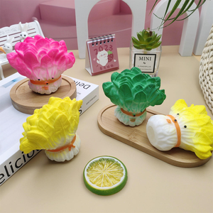 Juguete Antiestrés de TPR con Forma de Espinaca, Creativo, para Apretar y Aliviar el Estrés, Regalo Novedoso para Niños de 5 a 7 Años y Adultos, en Caja - Product Image 5