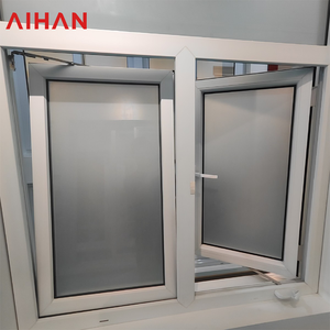 Aihan <span class=keywords><strong>uPVC</strong></span> năng lượng hiệu quả Thiết kế khuôn cửa sổ mở trơn tru <span class=keywords><strong>Windows</strong></span> những người khác kính cửa sổ nhựa - Product Image 5