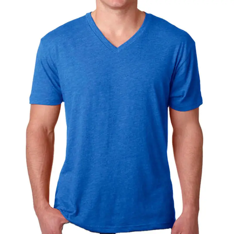 Wholesale 180 gsm T Shirt For Men Design Plain Black v-neck 100 % Cotton T Shirts