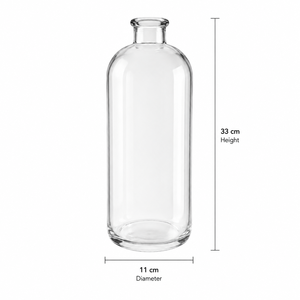 Jarrón <span class=keywords><strong>de</strong></span> Vidrio Transparente Alto y Cilíndrico, Florero Grande para Decoración <span class=keywords><strong>de</strong></span> Mesa <span class=keywords><strong>de</strong></span> Boda y Hogar, Proveedor Mayorista, Exportación - Product Image 2