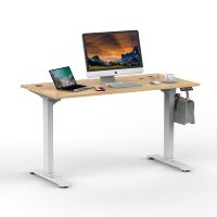 Nouvelle conception de système d'automatisation Table d'ordinateur de levage de bureau Double moteurs modernes Bureau debout réglable en hauteur