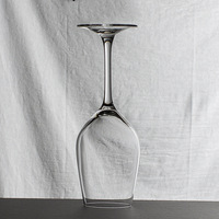 Luminarc en stock gobelet en verre à vin rouge coffret cadeau d'entreprise de luxe avec longue tige de coupe à froid de formage intégrée pour les promotions