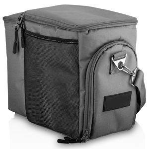 תיק צידנית מבודד מותאם אישית עם לוגו, עמיד למים, מתקפל, רך, תרמי, ידידותי לסביבה, טקטי, לפיקניק ולחוף הים - Product Image 6