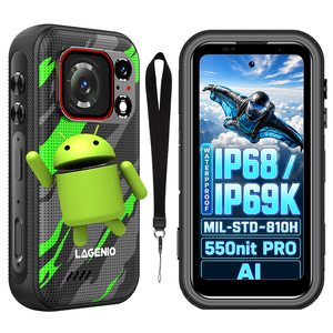 Téléphone robuste LAGENIO Eagle Pro 5G en gros, Android 16, appareil photo 48MP, 152.6 ° Smartphones robustes portables grand angle en gros - Product Image 1