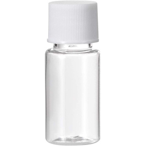 0.5ml 1ml 2ml 3ml 4ml <b>Mini</b> Glass Serum Bottle Glass Vial with White Cap <b>Perfume</b> <b>Sample</b> Display Bottles - Product Image 1
