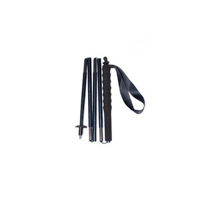 Bastones de Trekking de Fibra de Carbono, 5 Secciones, Ultraligeros, Plegables, Antideslizantes, para Senderismo, Escalada y Uso en Exteriores - Product Image 5