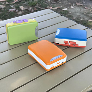 Portable Cassette Player BT Wireless RGB LED Light <b>USB</b> Battery Dual Power English Learning Walkman Retro Music Tape Recorder - Product Image 2