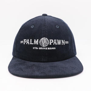 Corduroy Custom 6 Panel With Embroidery Logo <b>Dad</b> Hat, Hip Pop Style Outdoor <b>Dad</b> Hat Unisex Sporty - Product Image 2