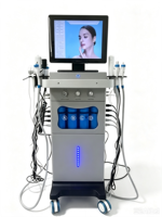 Appareil de dermabrasion multifonctionnel 18 en 1, jet d'oxygène, aqua peel, rajeunissement de la peau du visage, nettoyage en profondeur, équipement de soin de la peau SPA
