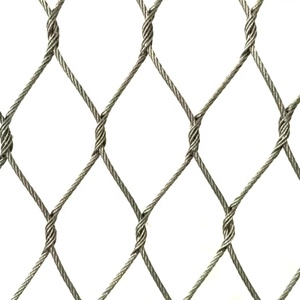 Malla de alambre de acero inoxidable Empresa Visibilidad Bird Aviary Netting para jardín zoológico - Product Image 1