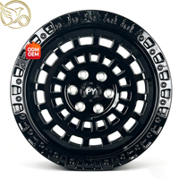 Jantes forgées monobloc PY 22 pouces à rayons courbés noir mat 5x120, certifiées DOT et homologuées UE pour Renault SUV
