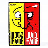 Good Face Bad Face, Juego de Cartas para Grupos, Juego de Mesa Clásico, Regalo Festivo, Venta al por Mayor