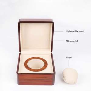 Relógio Quadrado de Madeira Personalizado de Alta Qualidade com Acabamento Brilhante, Luxuoso, Portátil, Ecológico, Artesanal, Marca DS, Multifuncional e à Prova de Choque - Product Image 2