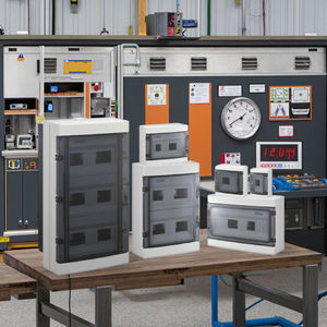 Ewj <span class=keywords><strong>Ha</strong></span>-24 24 Modules Waterdichte Ip65 Power Distribution Box Abs Weerbestendige 3 Fase Elektrische Distributie Apparatuur 63a - Product Image 4