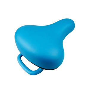 Sillín de bicicleta azul para bicicletas de montaña, asiento cómodo, accesorio de ciclismo unisex para adultos, número de pieza Qt 2467691 - Product Image 3