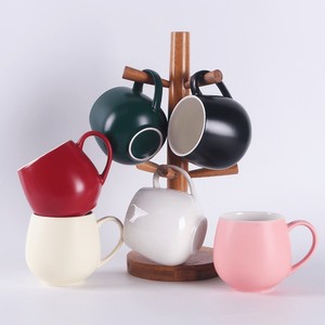 Tazza grande pancia in ceramica coppia uomini e donne casa logo personalizzato testo tazza d'acqua multicolore semplice e fresca <span class=keywords><strong>con</strong></span> manico - Product Image 6