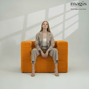 Sofá Cama Eléctrico Reclinable Moderno, Plegable, de Tela, para Sala de Estar, Apartamento, Hotel, para un Estilo de Vida Urbano - Product Image 5